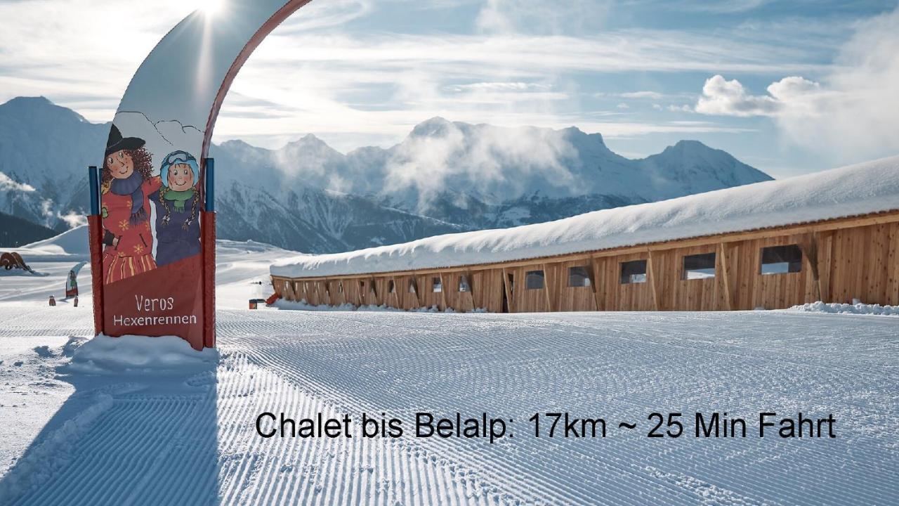 Chalet Matterhornsicht Naters Exteriör bild