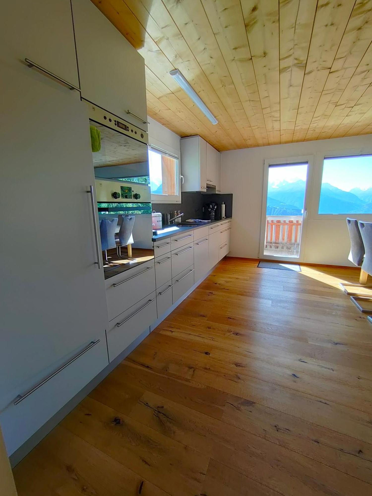 Chalet Matterhornsicht Naters Exteriör bild